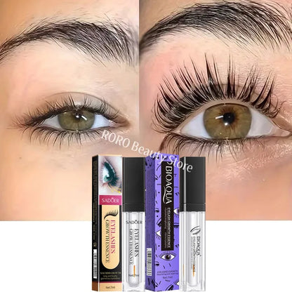 Fast Eyelash Growth Serum 7 Days Lashes Eyebrow Enhancer Product Longer Fuller Thicker Extension Treatment Lash Lift Care Makeup - AMULET RING STORE