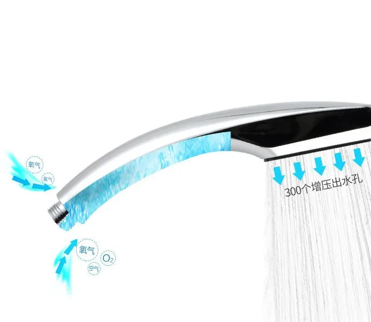 G1/2" Bathtub Shower Faucet Hot and Cold Water Mixing Valve Bathroom Set Countertop Mounted Chrome Plated Valve Bath Shower Set