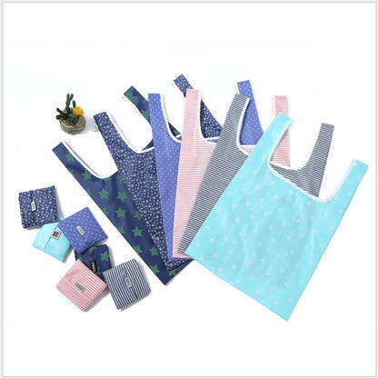 Shopping bag Eco-friendly bag Storage bag shoulder Grocery bags Shoulder Market Bags Reusable foldable Supermarket Shop bags - AMULET RING STORE