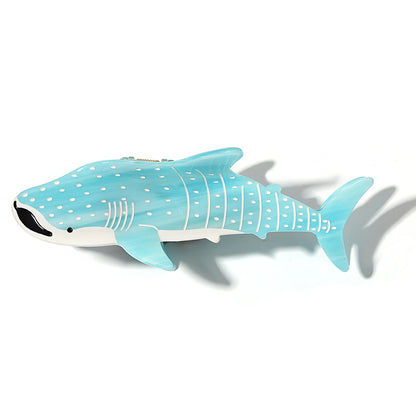 Creative Funny Acetate Tortoise Sturgeon Fish Shark Hairpin Oversize Marine Animal Barrettes Thick Hair Clip Claw Accessories - AMULET RING STORE