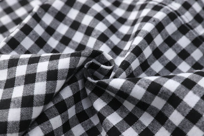 New Spring and Autumn Winter Boys and Girls 1-14 Years Old Classic Woolen Checkered Shirt Student Dress Versatile Shirt