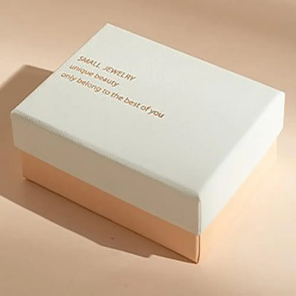 Simple Jewelry Box Earnail Ring Bracelet Necklace Gray Black Paper Jewelry Display Case Jewelry Organizer Box - AMULET RING STORE