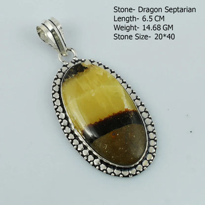 Genuine  Jasper Sodalite  Agate Turquoise   Pendant