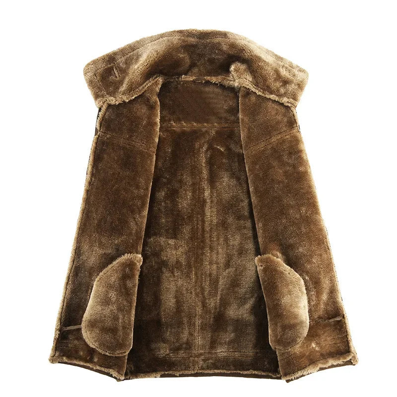 New Slim High Quality Leather Jackets Business Genuine Leather Bomber Jacket Men Real Leather Flights Jacket Black Pilot Coats