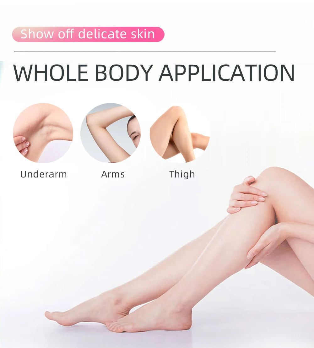 Kemei Women's Electric Epilator Rechargeable Body Hair Removal Machine Shaving for Private Part Bikini Facial Armpit Depilation - AMULET RING STORE