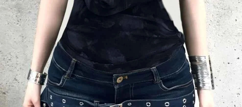 Summer Women Japanese Low Rise Cargo Jean Shorts Y2K 2000s Denim Hot Pants Harajuku Grunge Punk Skinny Gyaru Coquette Kpop Sexy