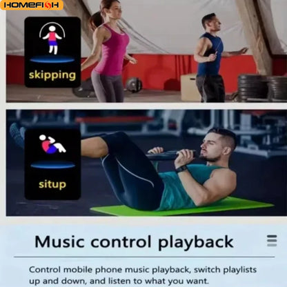 Multifunction Smart Watch For Men Women Kids Message Remind Music Control Sport Step Calories D13 Smartwatch Alarm Clock 116Plus - AMULET RING STORE