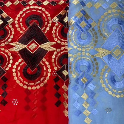 Sale 2025 New Dubai Islam Embroidered Shawl Soft Wool Jersey Hijab for Muslim Women Long Style New African Net for Spring Summer - AMULET RING STORE