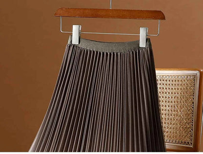 2023 Summer Tulle Mesh Gradient Skirt High-end High Waist Long Skirt Elegant Evening Party Sexy A-line Pleated Skirts Women Boho