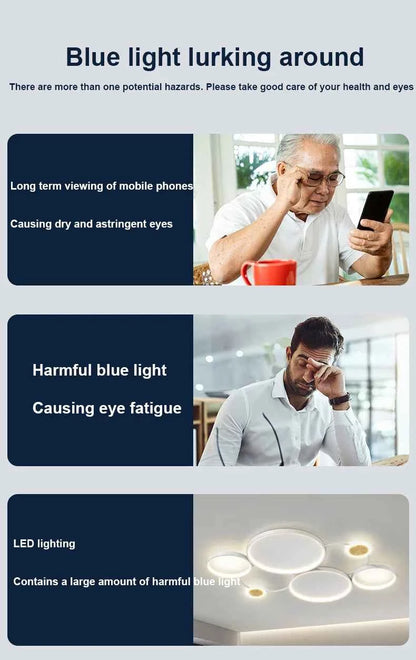 Men Prescription Glasses Optics Lenses  Reading Glasses Women Blue Light Blocking Myopia Eyewear Metal Titanium Eyeglasses Frame