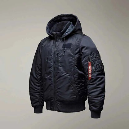 Men's winter jacket is very stylish waterproof and windproof, thickened with padded