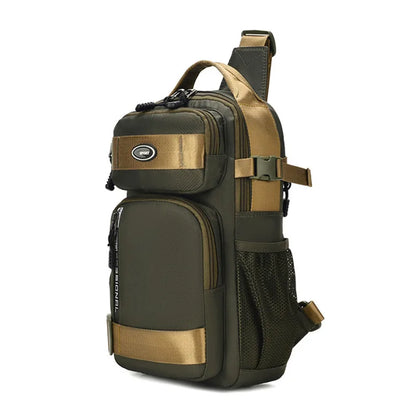Fashion Multifunction Men's Shoulder Bag Running Outdoor Sling Crossbody Bags Male Travel Trend High Capacity Sport Chest Bag - AMULET RING STORE