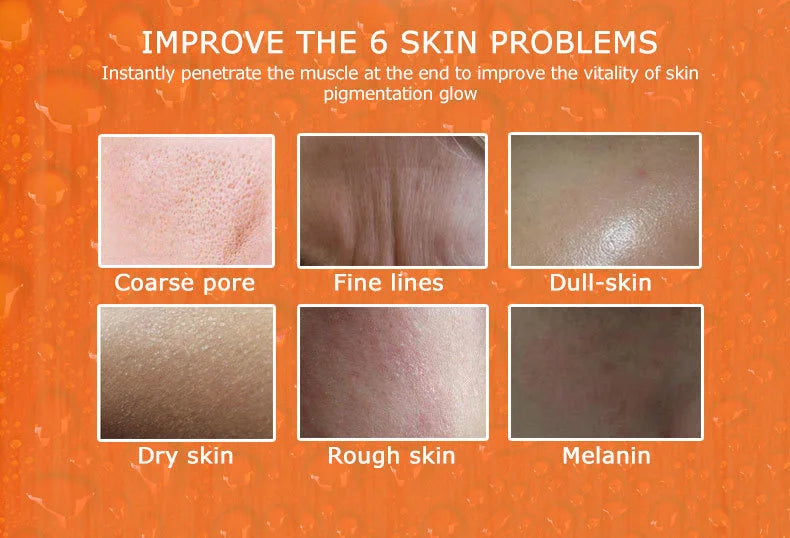 ARTISCARE Serum for Face 8pcs/Lot for Moisturizing Hyaluron Acid Vitamain C Six Peptide Q10 VC Facial Essence Skin Care