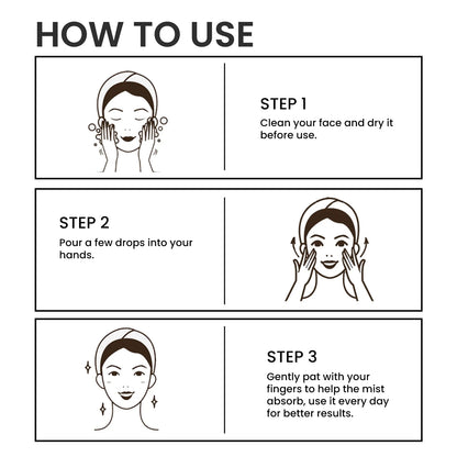 Ginseng essence water Reduce fine lines and brighten skin tone, moisturizes and tightens skin, facial skin care product - AMULET RING STORE