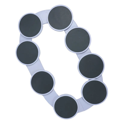 Dining Table Turntable Tray Large Capacity Versatile Sliding Rail Reusable Portable Turntable Organizer for Family Gatherings - AMULET RING STORE