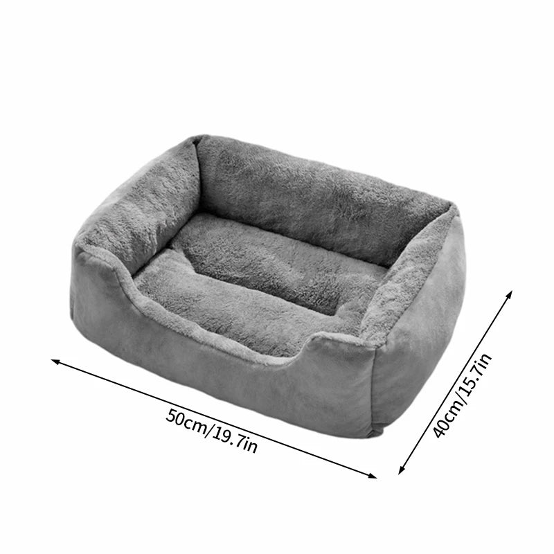 Soft Dog Beds Pets Bed Accessories Kitten Puppy Goods Cat Houses Habitats Basket Supplies Pet Cushions Products cama para perros