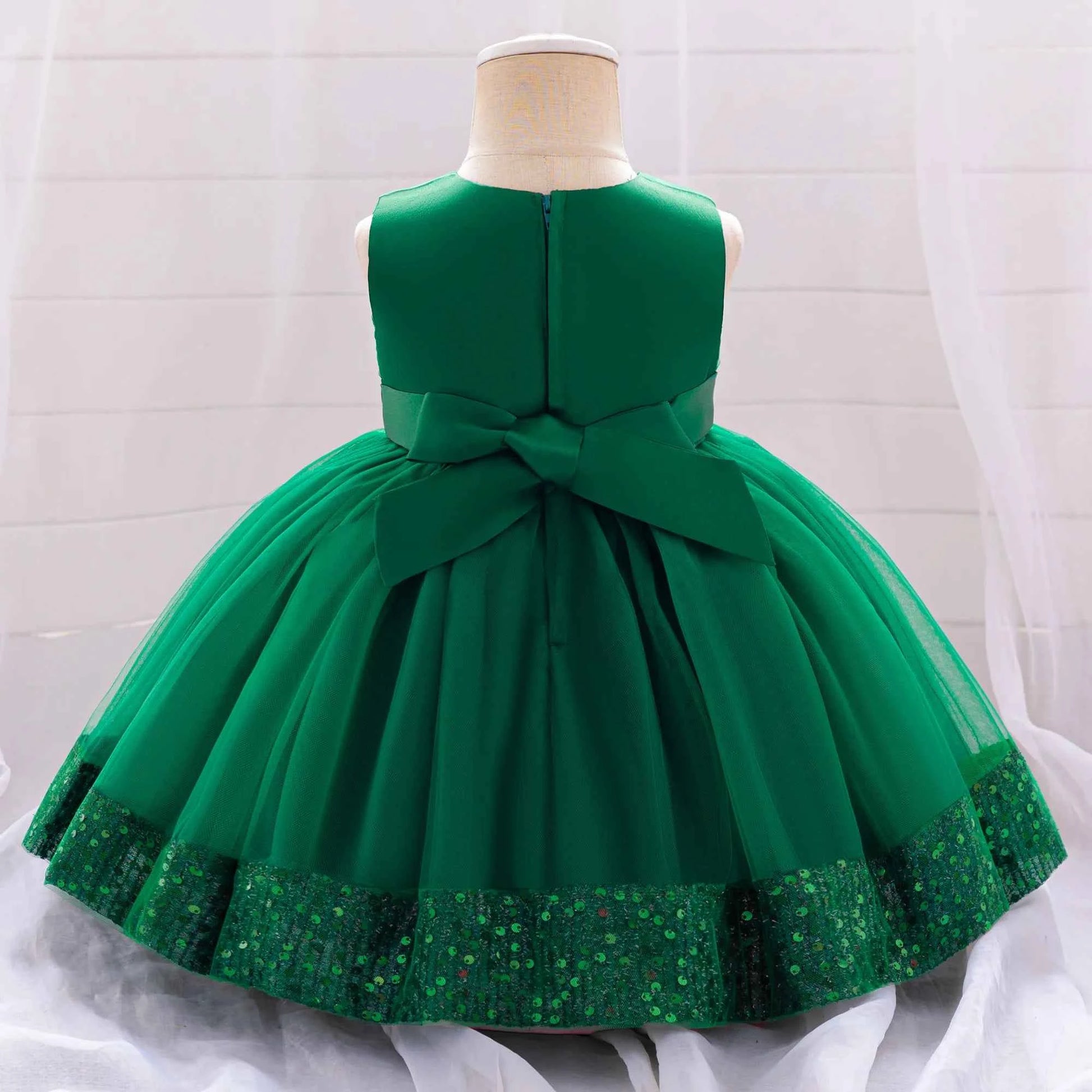 Sparkling flower embroidered gauze baby dress summer new style elegant girls' and children's dresses for girls and babies