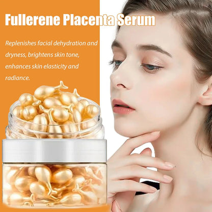 50Pcs Collagen Face Care Capsules Serum Spot Acne Wrinkle Remover Firming Whitening Hyaluronic Acid Essence Skin Care New style - AMULET RING STORE
