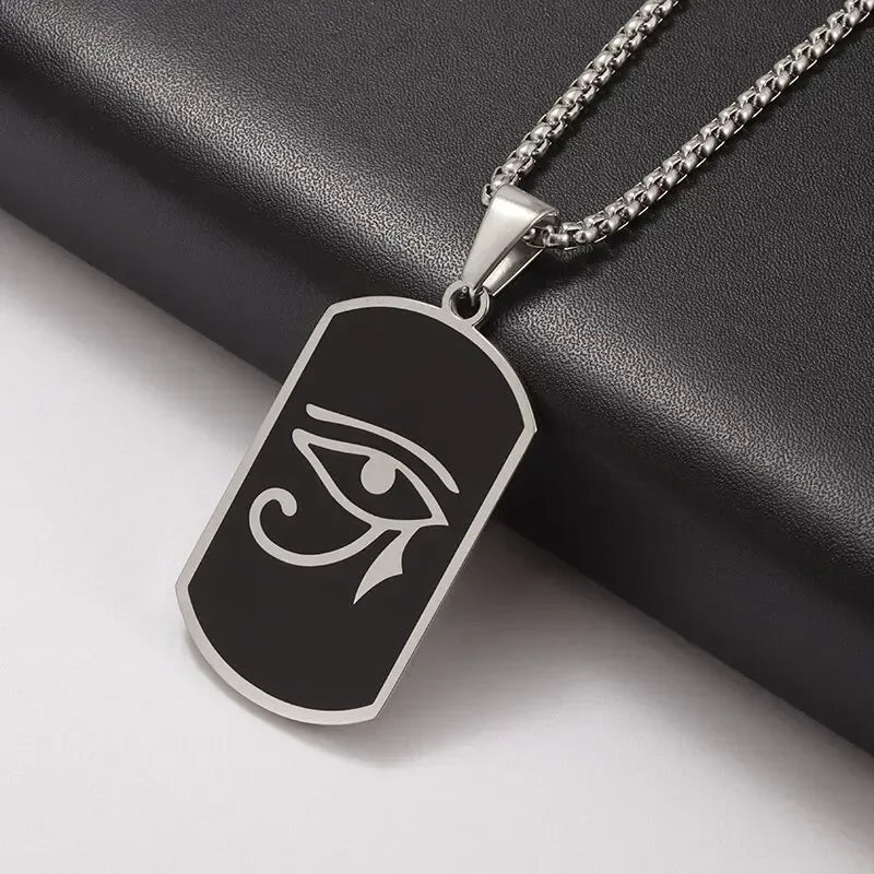 Ancient Egyptian Eye of Horus Necklace Evil Eye Pendant AMULET RING STORE