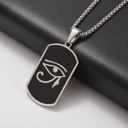 Ancient Egyptian Eye of Horus Necklace Evil Eye Pendant