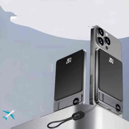 Ultra Slim 10000mAh Magnetic Power Bank CCC Certified Fast Charger for iPhone Watch Wireless Portable Battery For Samsung - AMULET RING STORE