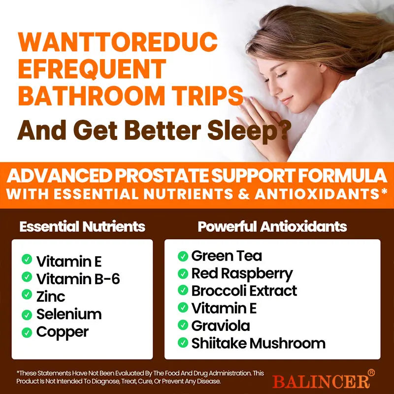 Minerals and vitamins - Helps relieve urinary frequency, bladder control, urination discomfort, prostate health - AMULET RING STORE