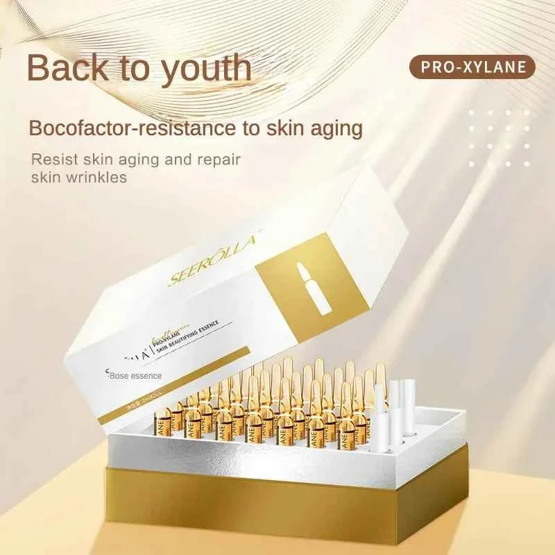 Hyaluronic Acid Peptide Whitening Serum Remove Dark Spots Melanin Brighten Shrink Pores  Moisturizing Fade Fine Lines