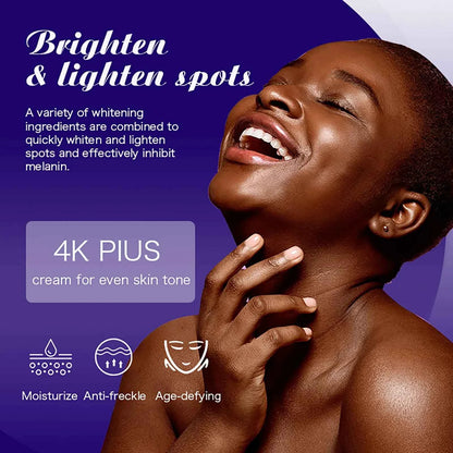 KYLIEFIT Superior Freckle Whitening Cream, Even Skin Tone, With Collagen, Kojic Acid, Spf30, Dark Spots Corrector Face Cream