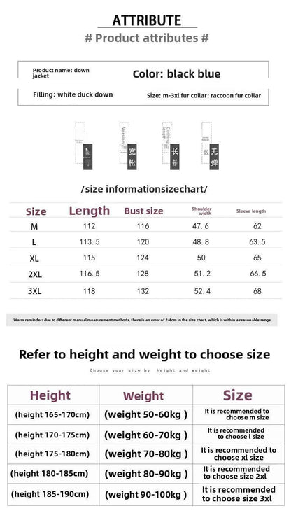 Fashion Winter Jacket for Man Down Coat jacket Parka Men's winter padded jackets Fur Collar Hooded Warm Long Padding HXY291