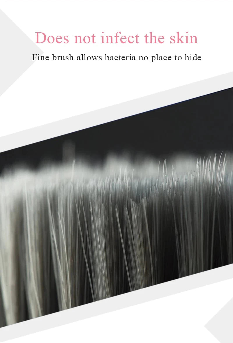 3 in 1 Electric  Facial Cleansing Brush Blackhead Remover Makeup Removal Face Deep Pores Cleaning Massager Face Cleaner