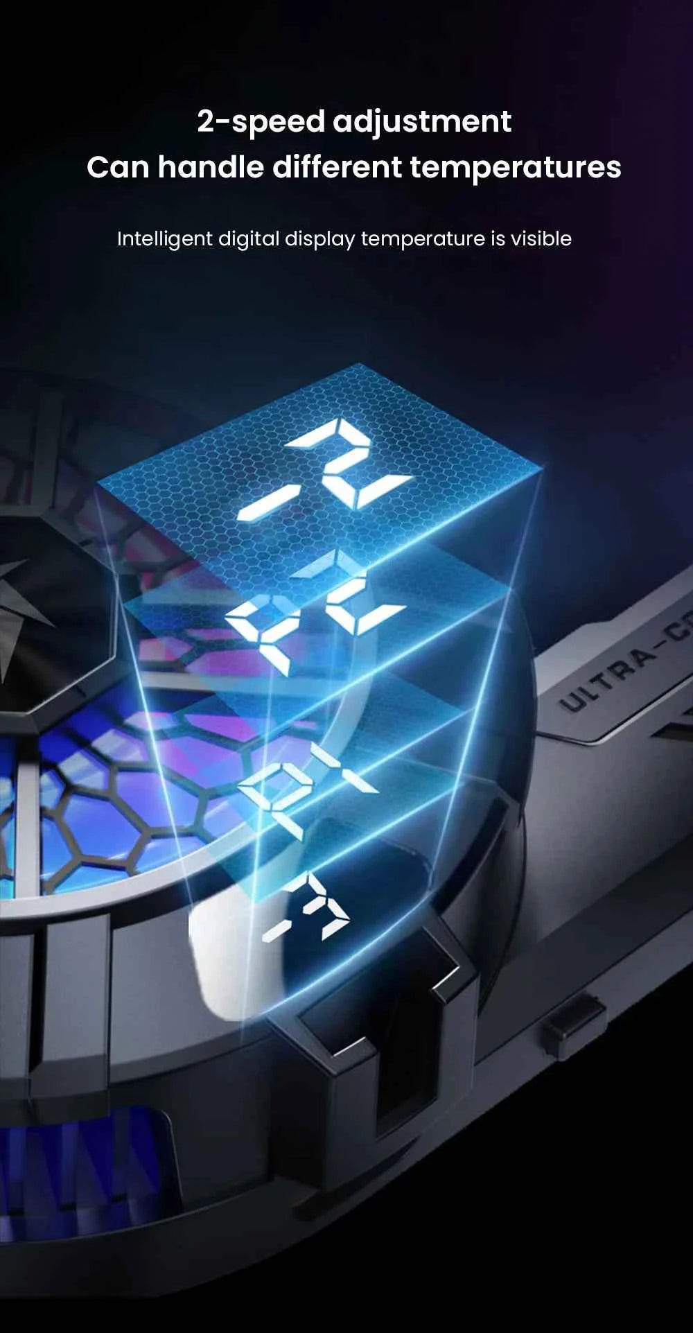 Mobile Phone Semiconductor Cooler "6"Shaped Semiconductor Cooling Fan Radiator for IOS Android SL33 Back-clip Magnetic Heat Sink