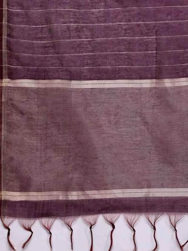 Traditional Indian Clothing 3-piece Jacquard Set And A Medium Length Cotton Blend Set In Purple Indian Saree Indian Sari