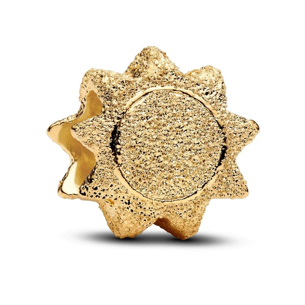 New Mini Series Charm Sun Horseshoe Clover Butterfly Mushroom Beads Fit Original Pan Bracelet DIY Women Jewelry Christmas Gifts - AMULET RING STORE