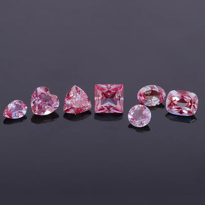 Lab Grown Alexandrite Stone High Quality Multiple Cuts Available Eco-Friendly Color Changing Gem Selectable Certificate