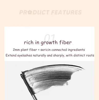 Judydoll Mascara Lash Lengthening Curling Thick Mascara Non-smudg Natural Waterproof Quick Dry Long Lasting Eye Makeup Cosmetics - AMULET RING STORE