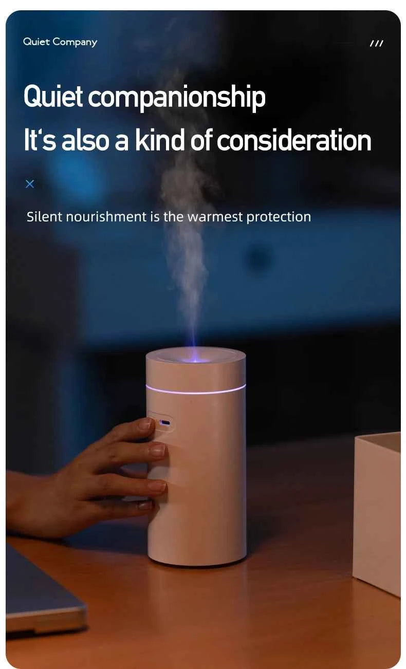 Colorful Car USB Mounted Diffuser Machine Mini Portable Automatic Spray Wireless Car Mounted Home Aromatherapy Humidifier