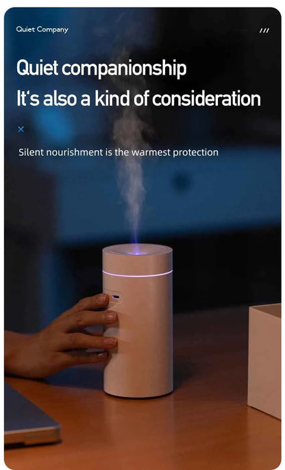 Colorful Car USB Mounted Diffuser Machine Mini Portable Automatic Spray Wireless Car Mounted Home Aromatherapy Humidifier