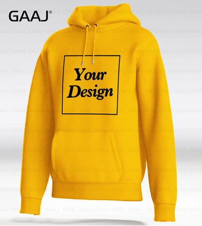 Premium Custom Cotton Hoodie Men Women,Customize Print Hoody Sweatshirt,Diy Your Own Design Photo Logo Pullover,Famliy Team Gift
