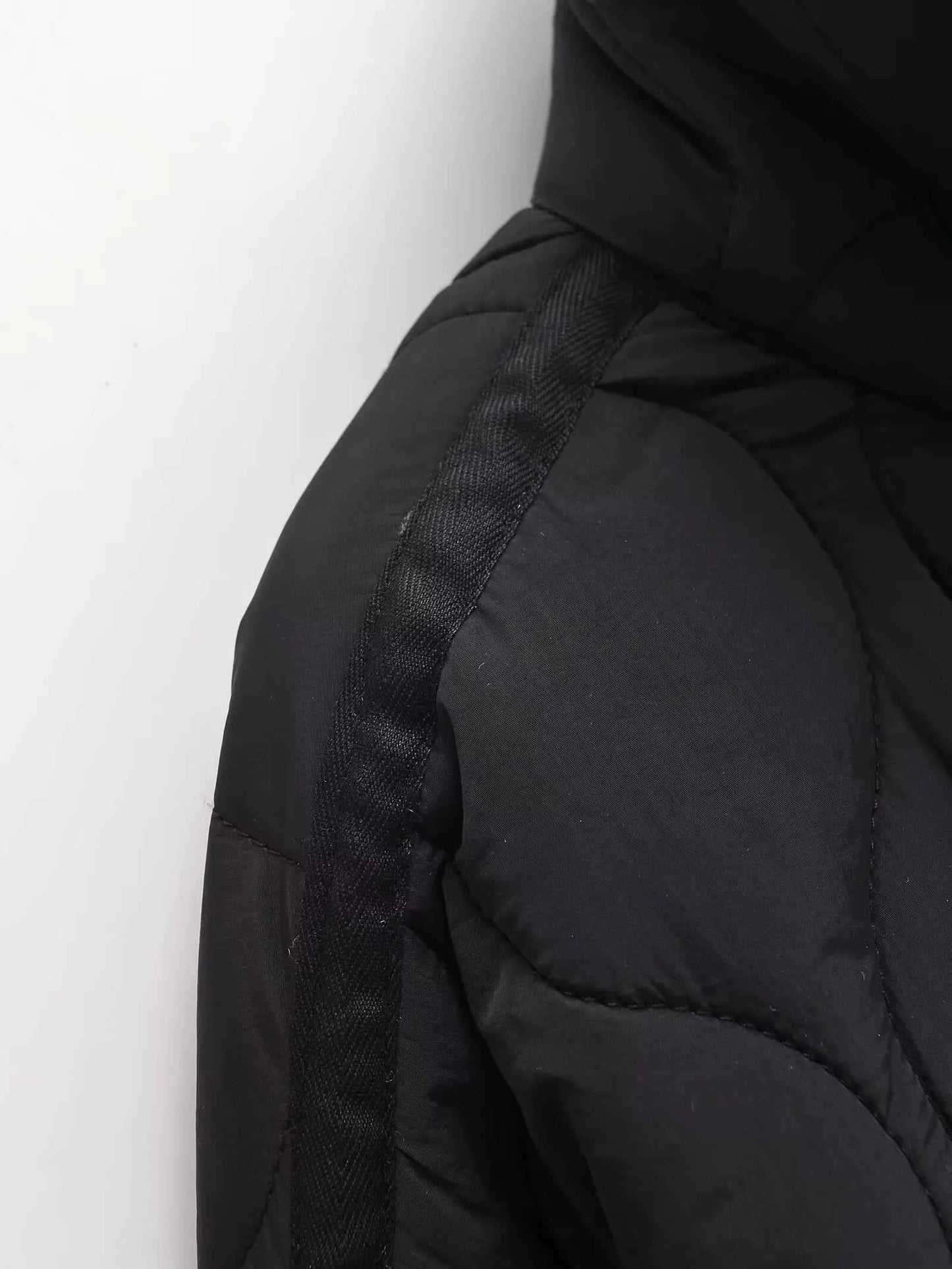 Padded Coat American Retro High Neck Parkas Warm Woman Winter Coats Winter Parkas For Women Elegant Luxury Women's Coat