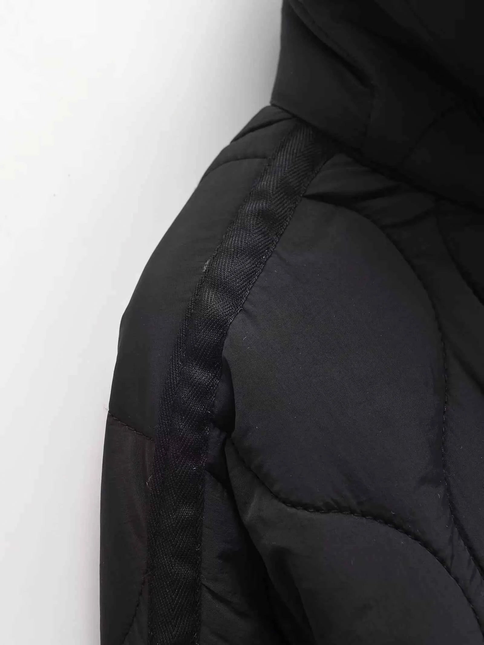 Padded Coat American Retro High Neck Parkas Warm Woman Winter Coats Winter Parkas For Women Elegant Luxury Women's Coat