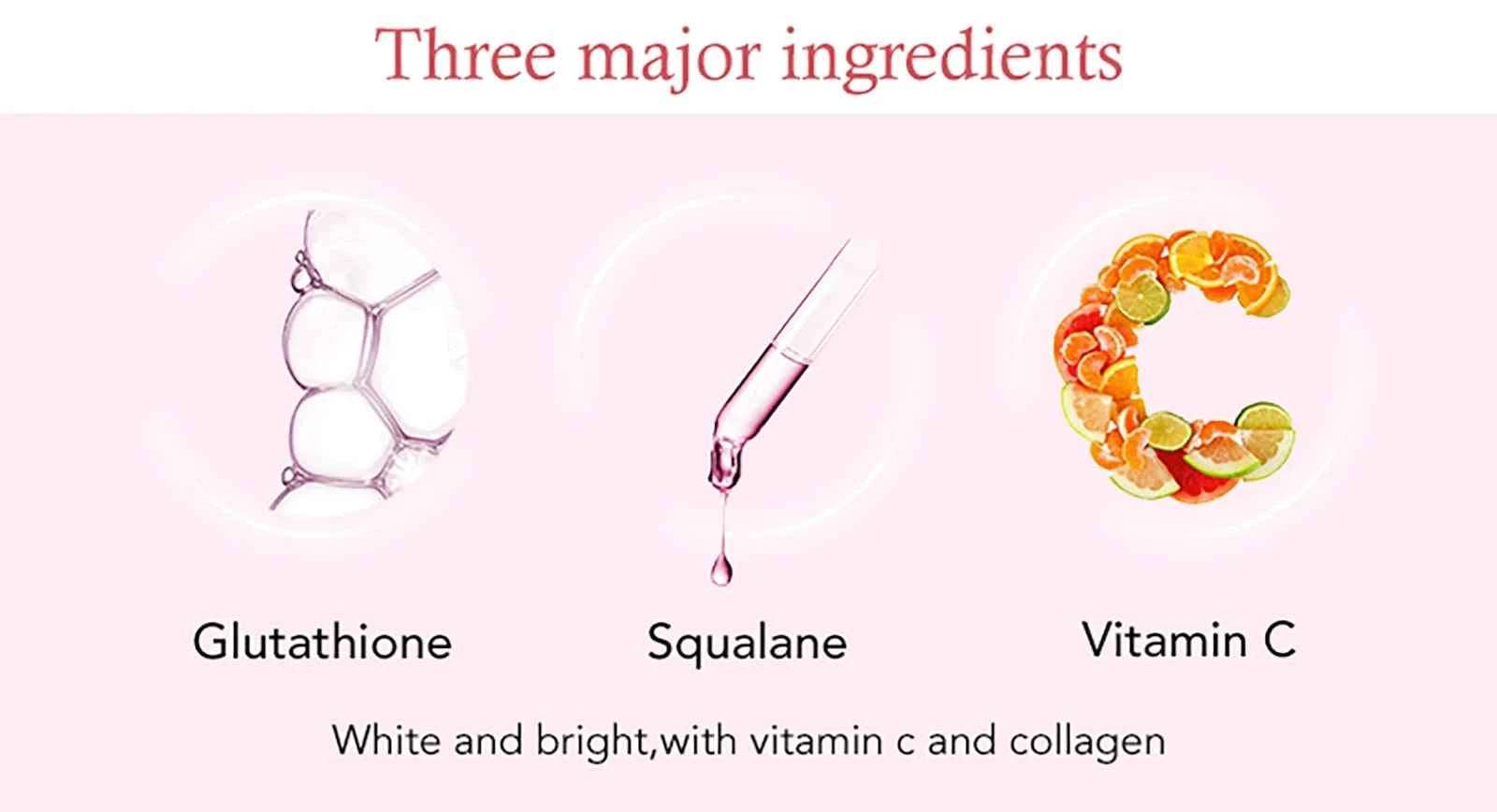 AILKE Brightening Skin Care Set, With Vitamin C, Glutathione, Reduce Spots, Moisturizing, Smooth Soft Skin, Improve Skin Radiant