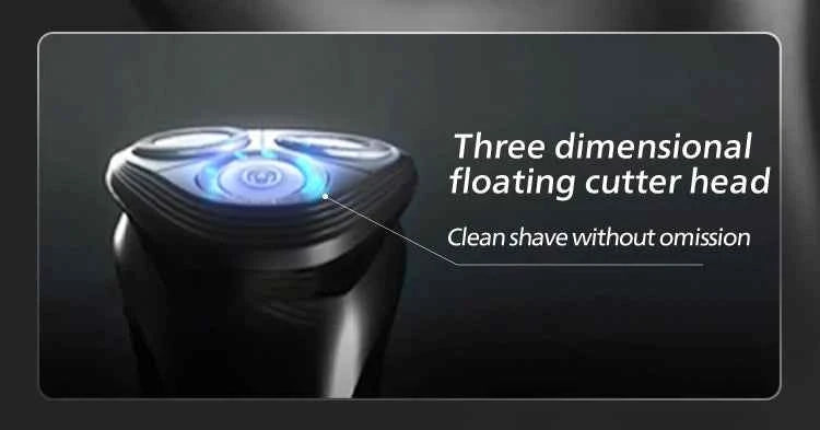 PHILIPS S1113 Electric Shaver USB Charge Stainless Steel PowerCut Blade Razor Triple Floating Head Men Fast Shave Beard Trimmer