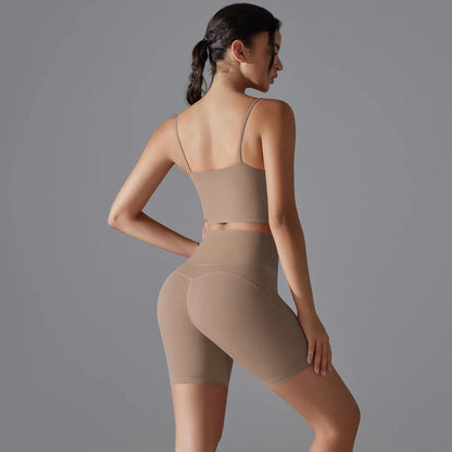 Women Yoga Set Yoga BraTank Tops for Fitness Workout Sportswear Gym Clothing High Waist Shorts Sportswear Leggings Suits