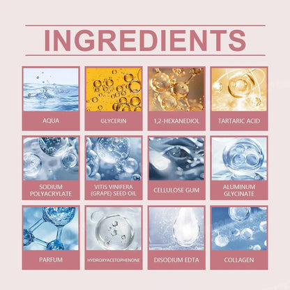 Deep Hydrating Bio Collagen Face Mask Overnight Moisturizer Pore Minimizing Refreshing Brightening Skin Care