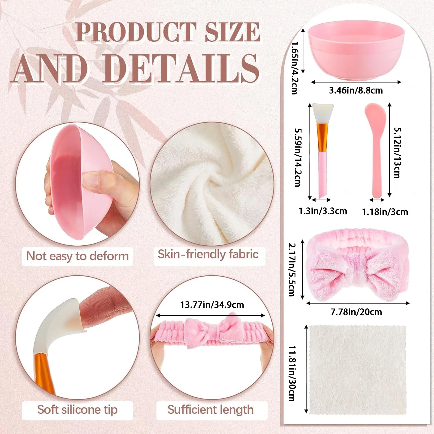 6-18 Sets Kids Pink Spa Party Supplies for Girls Makeup Sleepover Kit Spa Birthday Party Favors Supplies Gift for Children - AMULET RING STORE