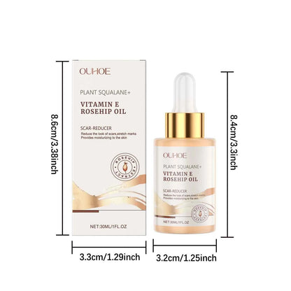 Ouhoe Rosehip Face Care Essence Oil Nourishing Skin Lasting Hydrating Enhance Smoothness Firming Softening Face Care Essence Oil