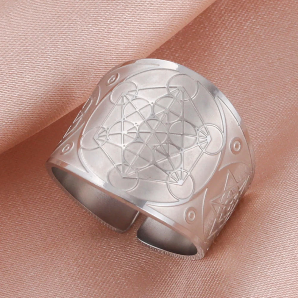 Dawapara Seal of The 7 Archangels Protection Ring Amulet AMULET RING STORE