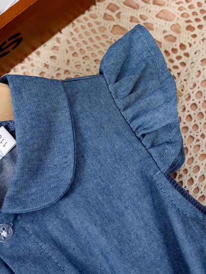 New Kids Girl Dress Summer Floral with Bow Fashion White Vestidos Short Sleeve Children Clothing Outfits Casual Printed  Dresses