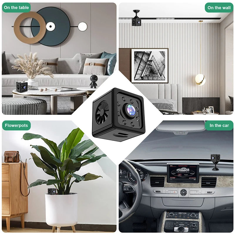 K13 Mini WiFi Camera 1080FHD Mobile Monitoring Infrared Night Vision Remote Monitor Security Surveillance Camcorder Home 2025 - AMULET RING STORE