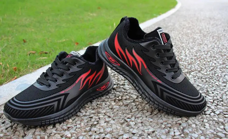 New men's shoes Breathable lightweight fashion shoes casual running shoes platform sports shoes sneakers - AMULET RING STORE